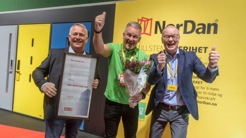 NorDan beste stand Bygg reis deg 2021