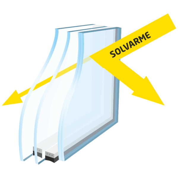 Soldempende glass